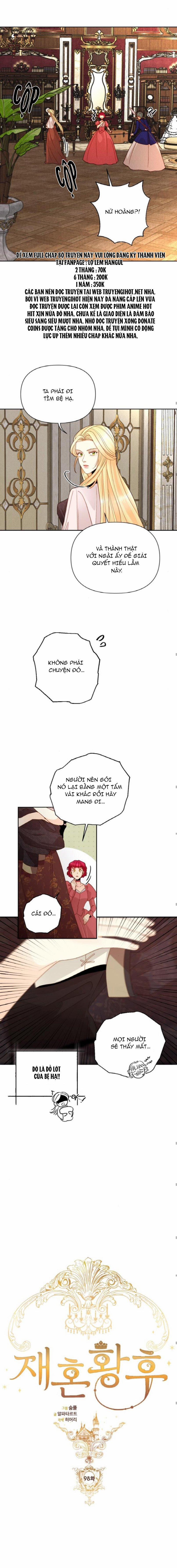 Hoàng Hậu Muốn Tái Hôn 98.1 trang 2