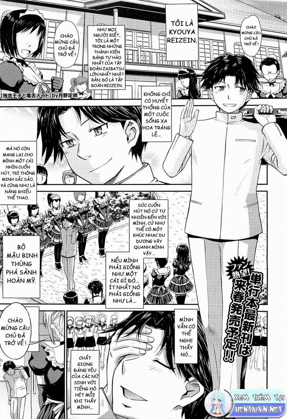 Hoàng Tử Ăn Hại Và Cô Hầu Gái Mặt Dày 1 trang 0