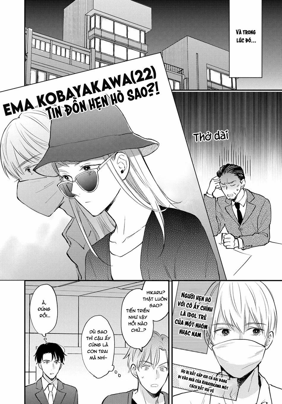 Hoàng Tử Chuyển Sinh Thành Idol Và Kỵ Sĩ Otaku Của Anh 3 trang 10