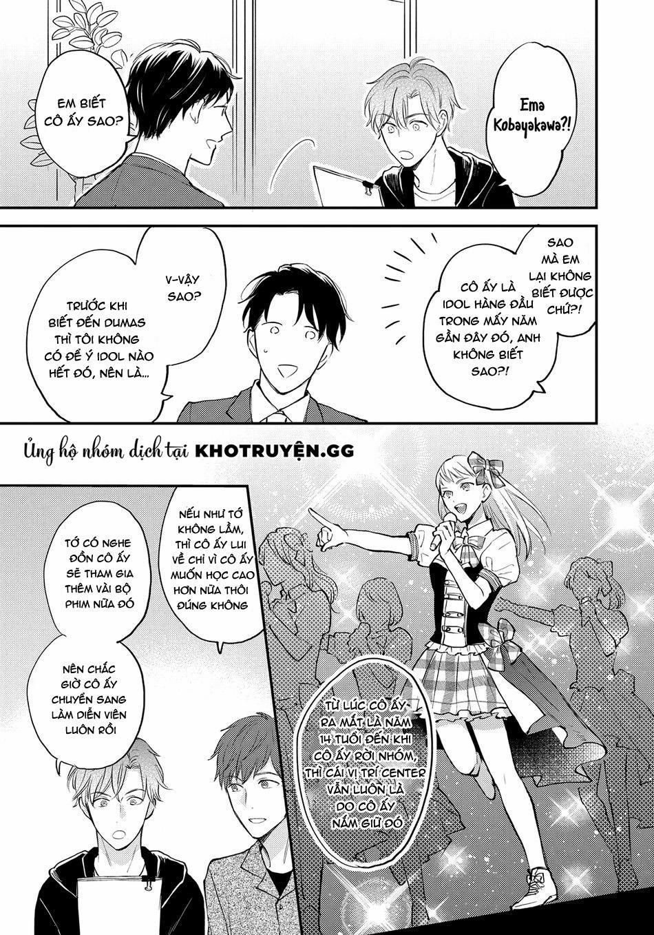 Hoàng Tử Chuyển Sinh Thành Idol Và Kỵ Sĩ Otaku Của Anh 3 trang 3