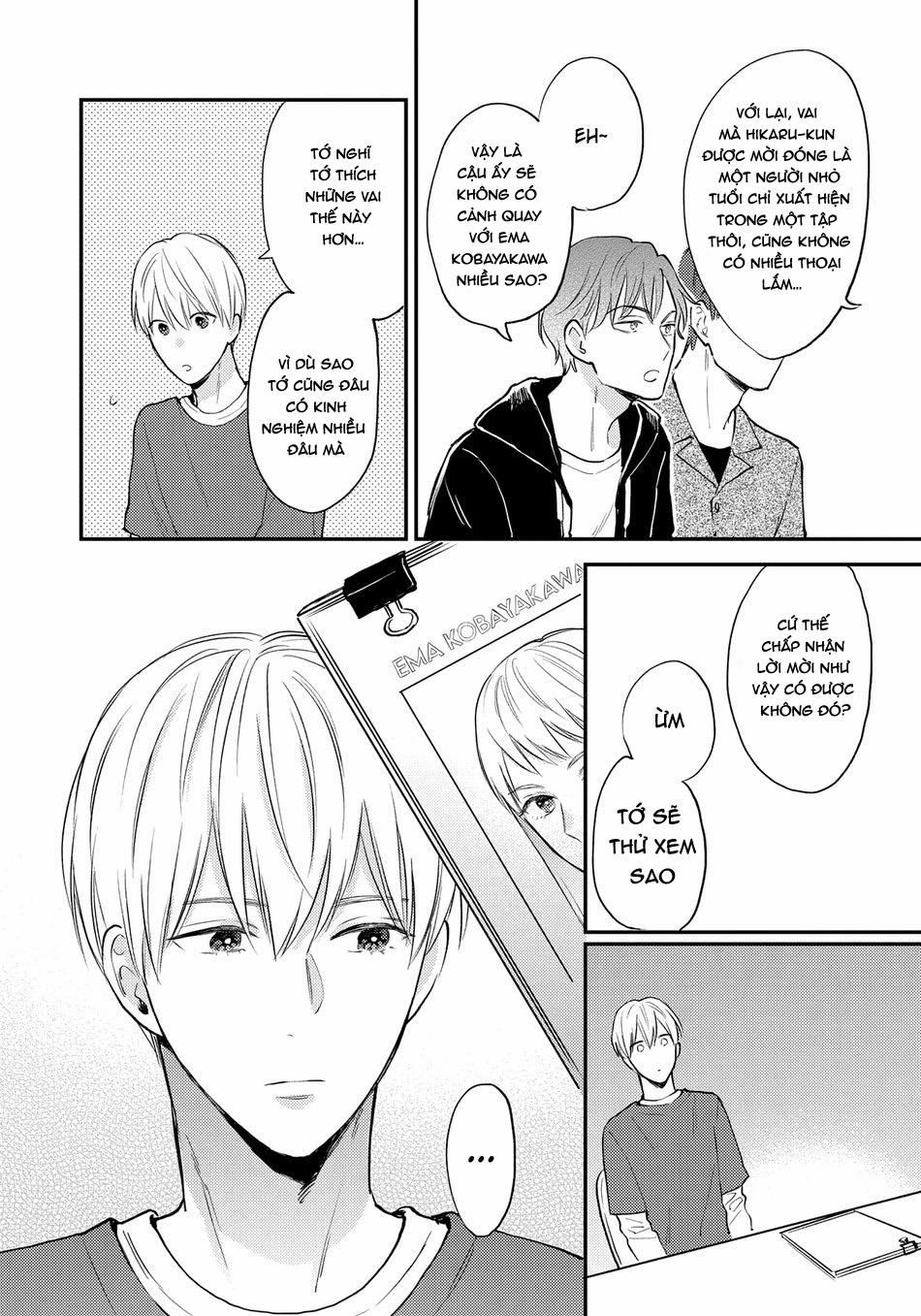 Hoàng Tử Chuyển Sinh Thành Idol Và Kỵ Sĩ Otaku Của Anh 3 trang 4