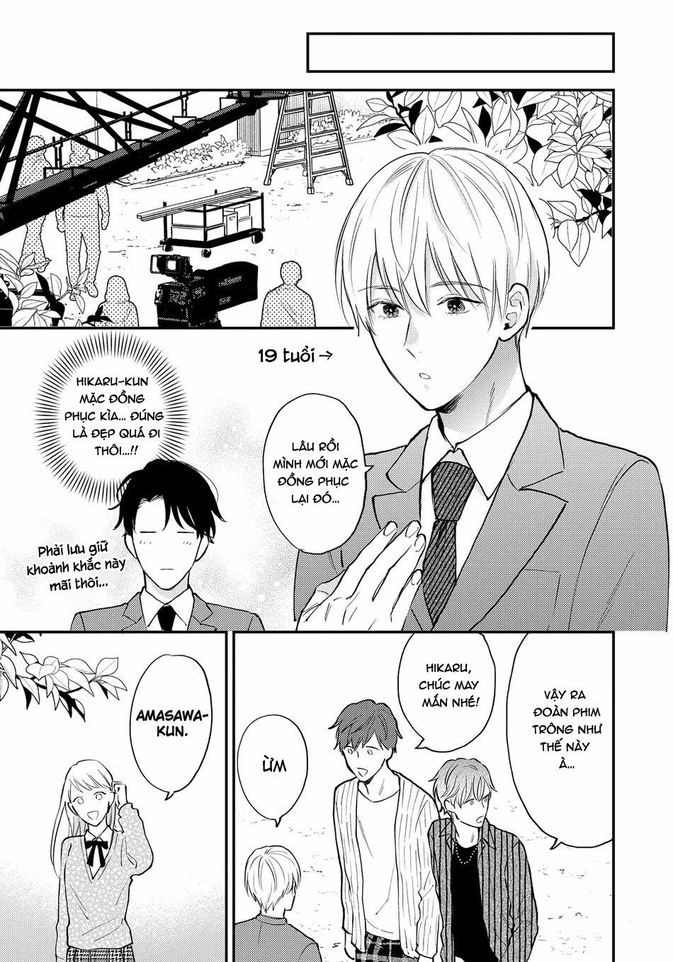 Hoàng Tử Chuyển Sinh Thành Idol Và Kỵ Sĩ Otaku Của Anh 3 trang 5