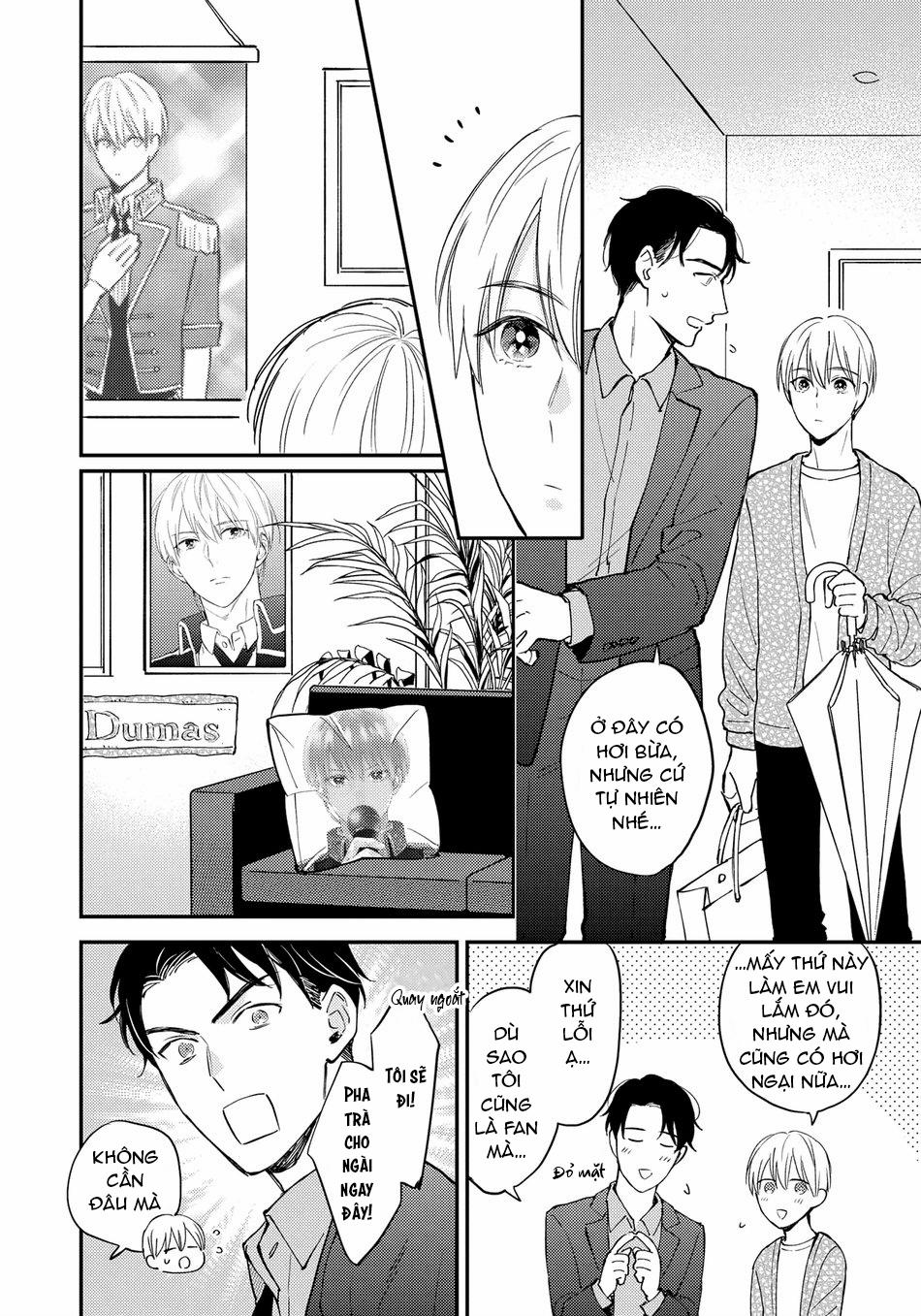 Hoàng Tử Chuyển Sinh Thành Idol Và Kỵ Sĩ Otaku Của Anh 4 trang 18