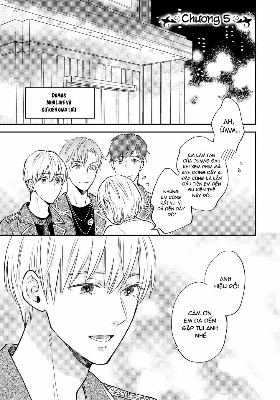 Hoàng Tử Chuyển Sinh Thành Idol Và Kỵ Sĩ Otaku Của Anh 5 trang 1