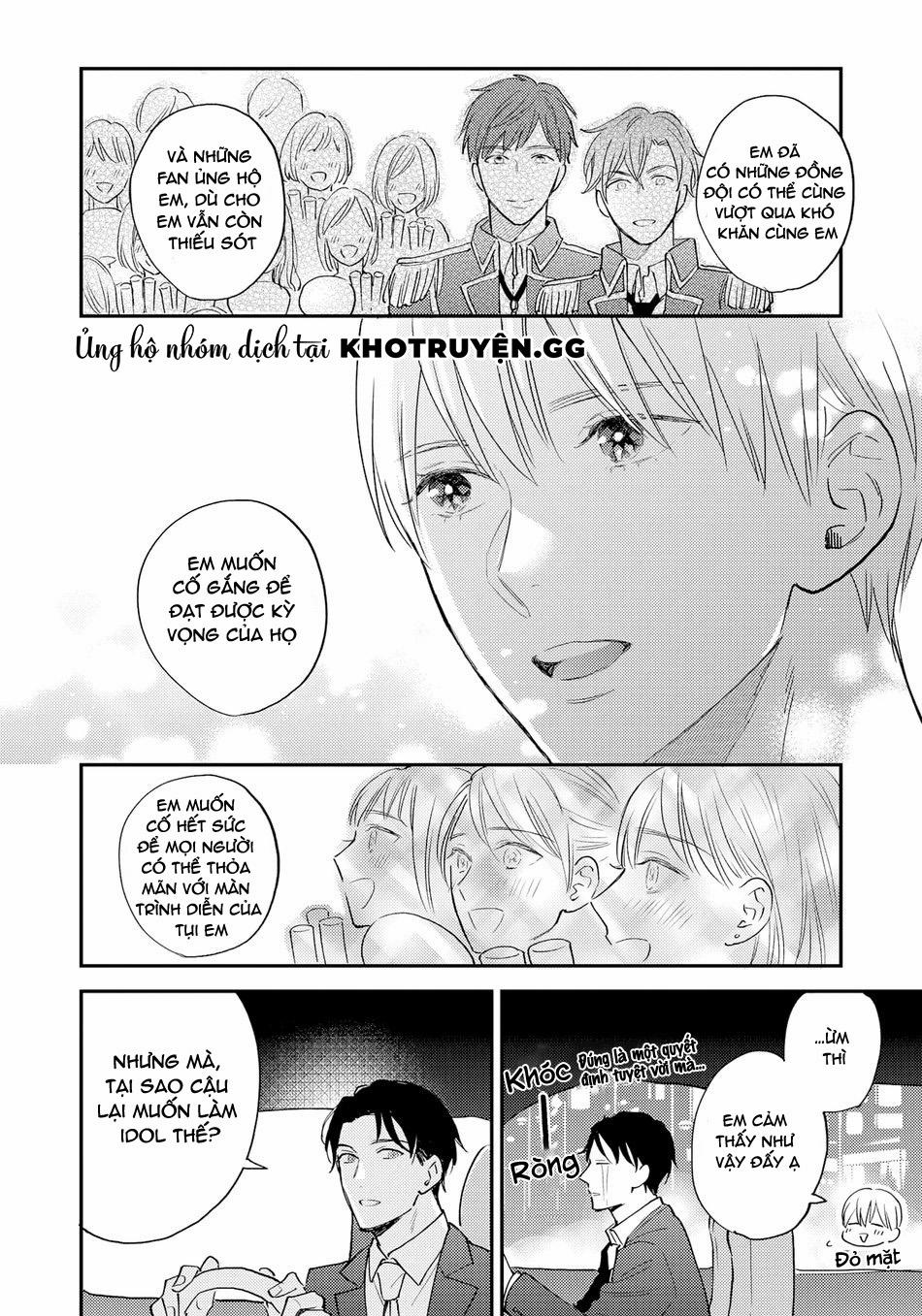 Hoàng Tử Chuyển Sinh Thành Idol Và Kỵ Sĩ Otaku Của Anh 5 trang 22