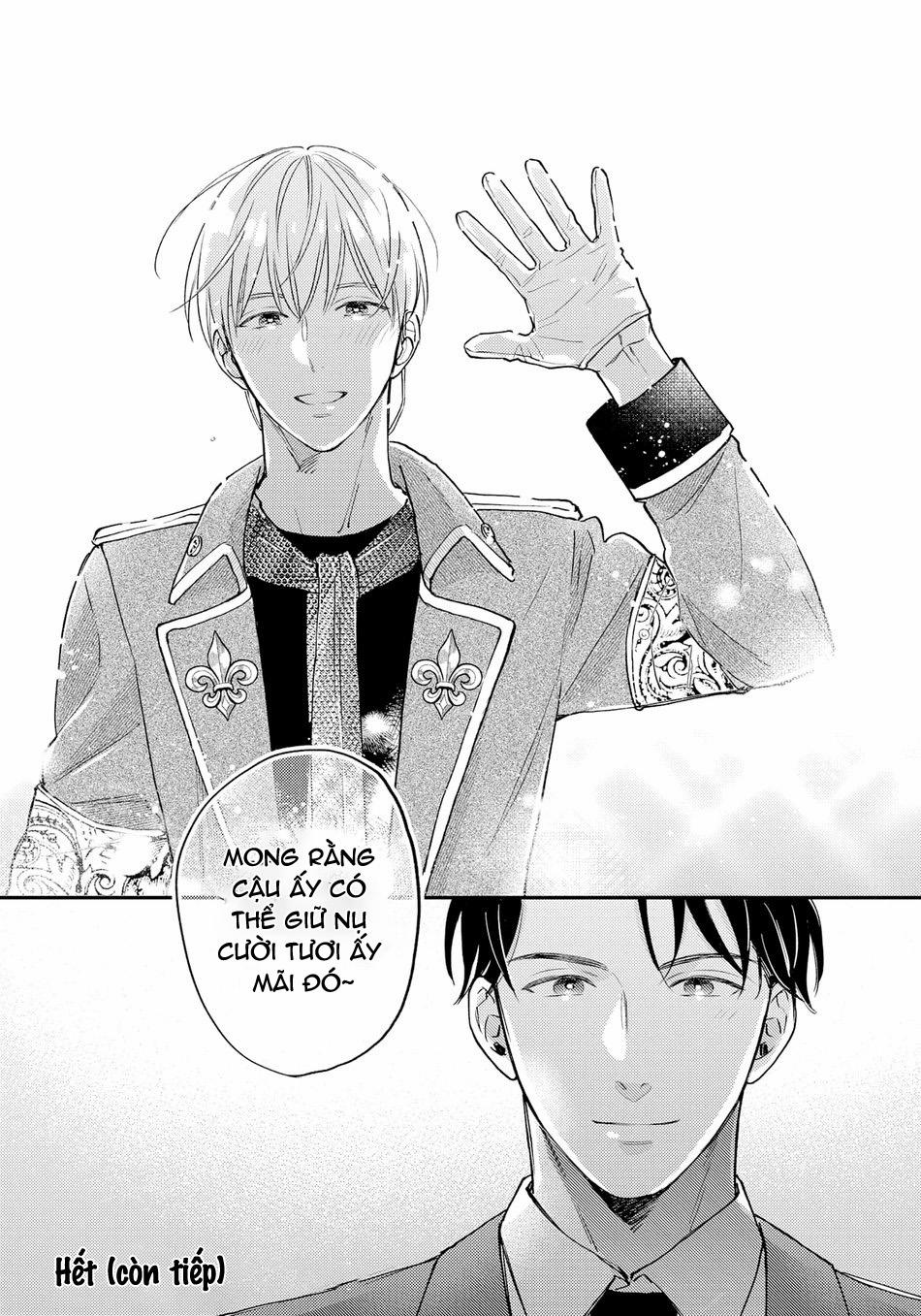 Hoàng Tử Chuyển Sinh Thành Idol Và Kỵ Sĩ Otaku Của Anh 5 trang 43