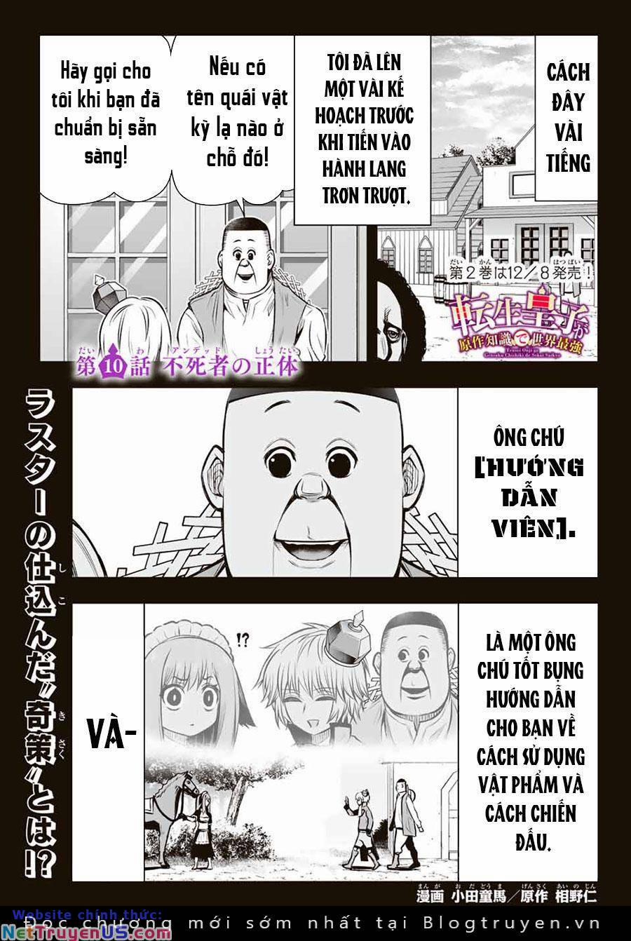 Hoàng Tử Chuyển Sinh Trở Thành Người Mạnh Nhất Thế Giới Nhờ Vào Sự Hiểu Biết Về Bug 10 trang 2