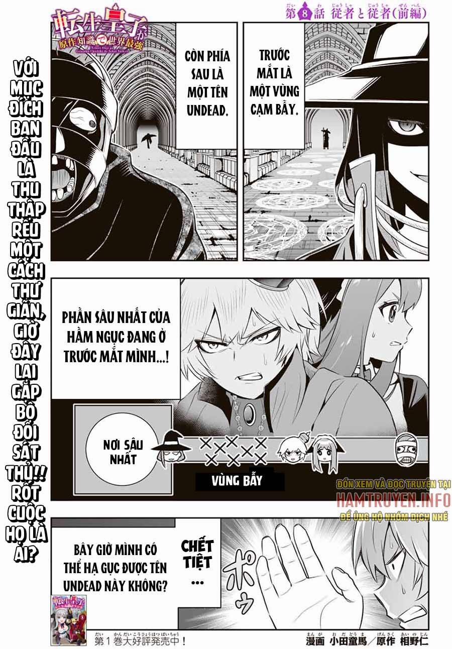 Hoàng Tử Chuyển Sinh Trở Thành Người Mạnh Nhất Thế Giới Nhờ Vào Sự Hiểu Biết Về Bug 8 trang 1