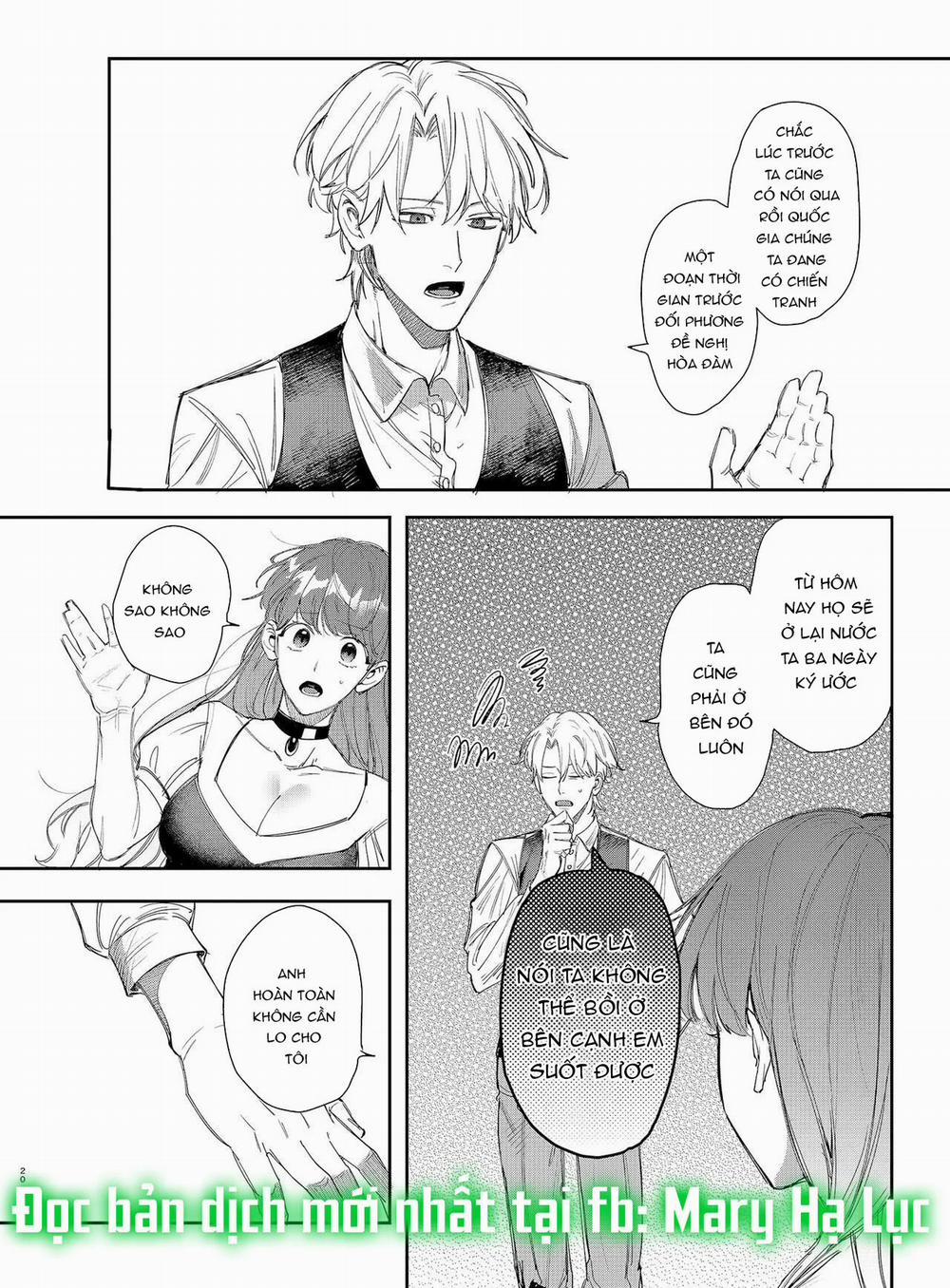 Hoàng Tử Yandere Xin Hãy Tránh Xa Một Nô Bộc Cuồng Công Việc Như Tôi 2.1 trang 19