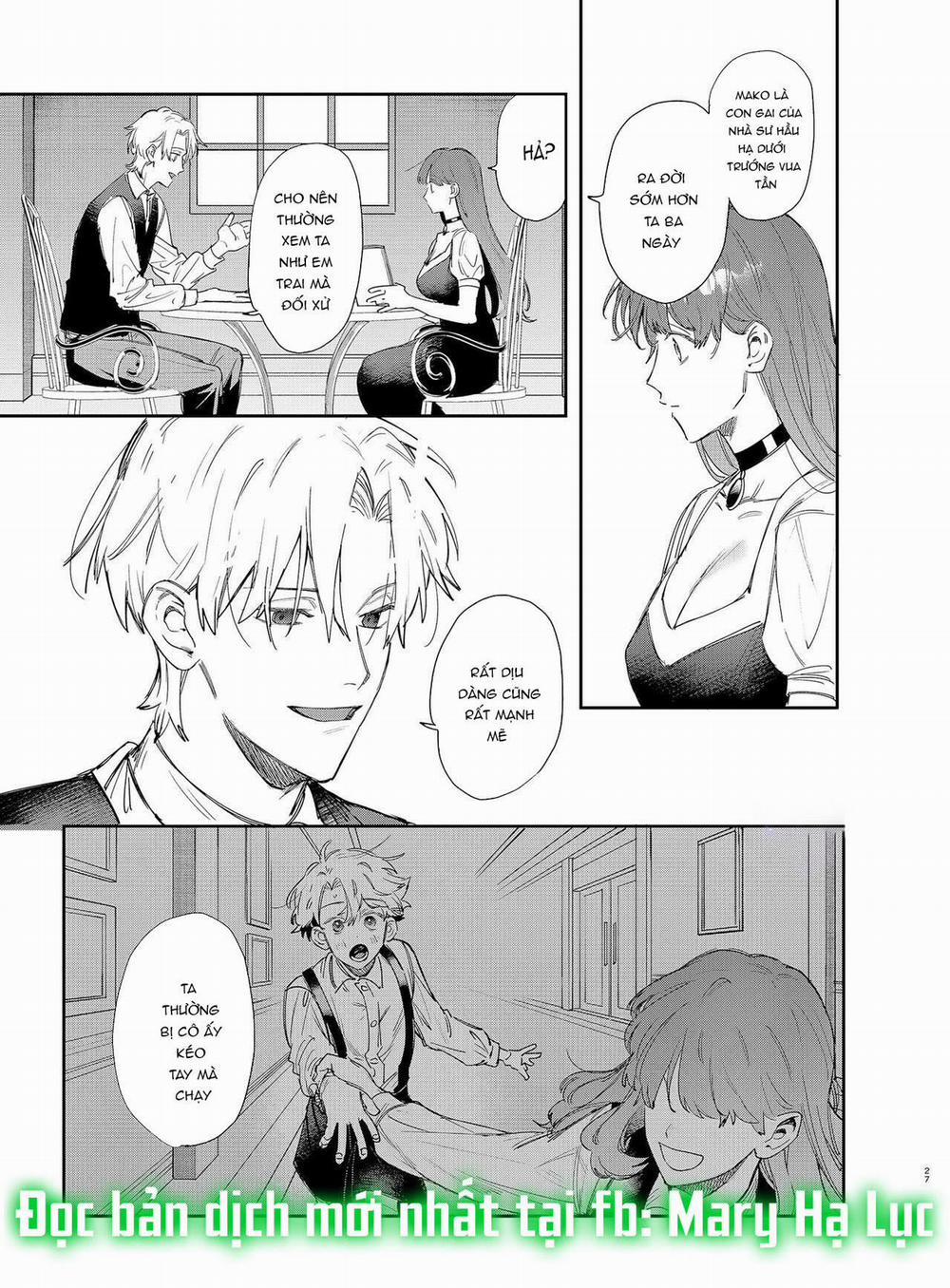 Hoàng Tử Yandere Xin Hãy Tránh Xa Một Nô Bộc Cuồng Công Việc Như Tôi 2.1 trang 26