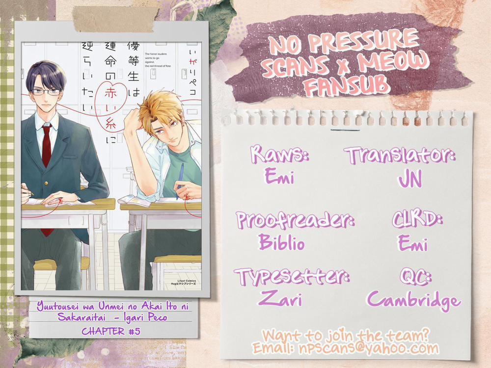 Học sinh gương mẫu muốn chống lại sợi chỉ đỏ của số phận 5 trang 14