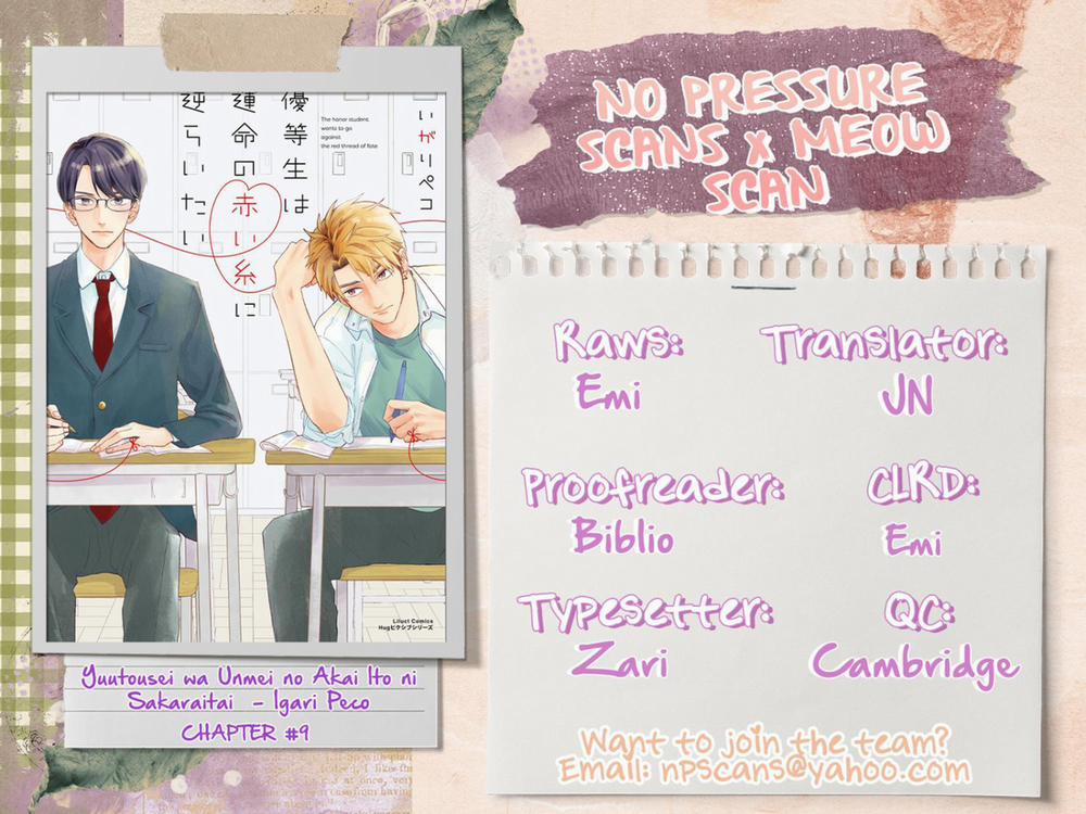 Học sinh gương mẫu muốn chống lại sợi chỉ đỏ của số phận 9 trang 22