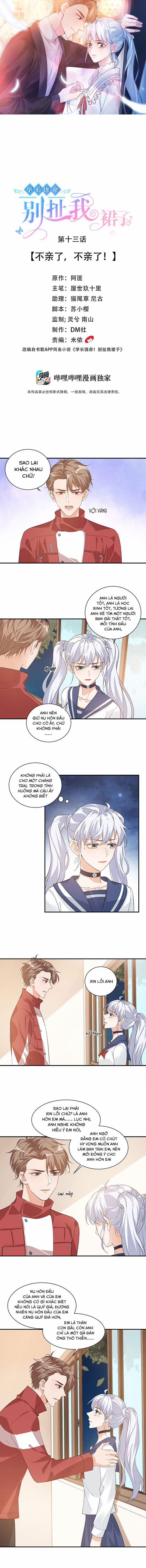 Học Trưởng Tha Mạng, Đừng Xé Váy Tôi! 13 trang 0