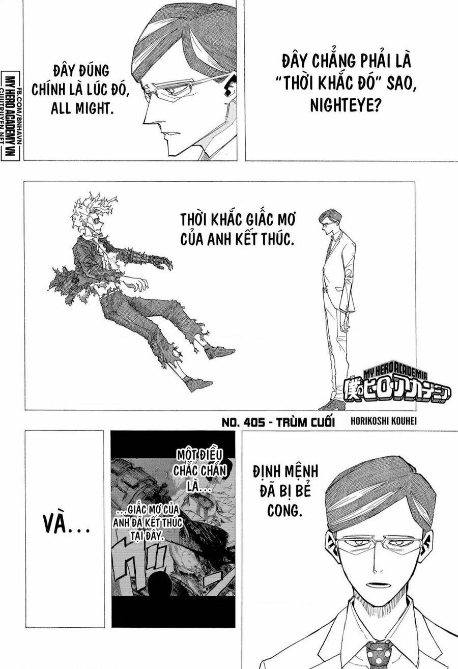 Học viện anh hùng Chuong 405 trang 1