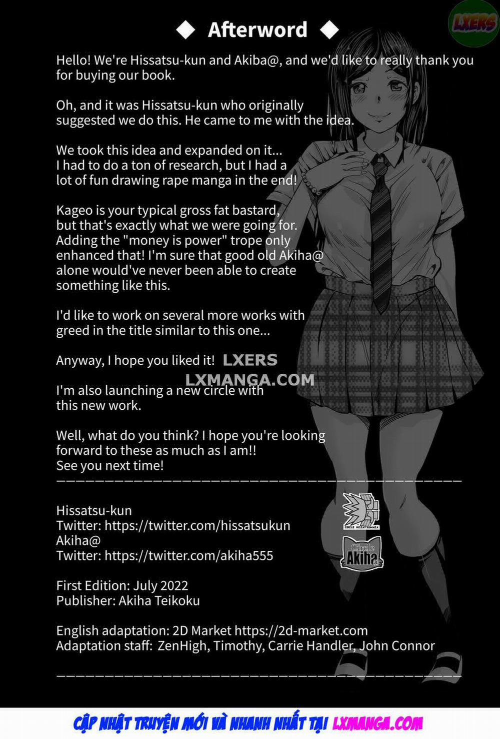 Học Viện Tham Lam Oneshot trang 34