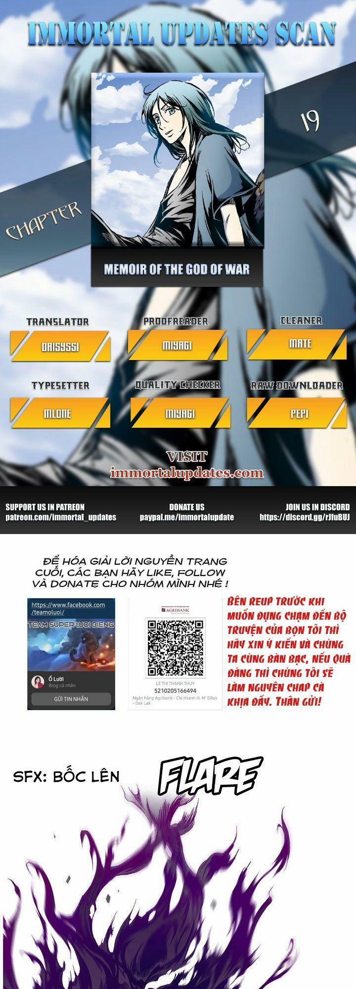 Hồi Ức Của Chiến Thần 19 trang 0