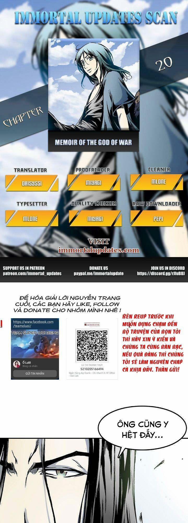 Hồi Ức Của Chiến Thần 20 trang 0