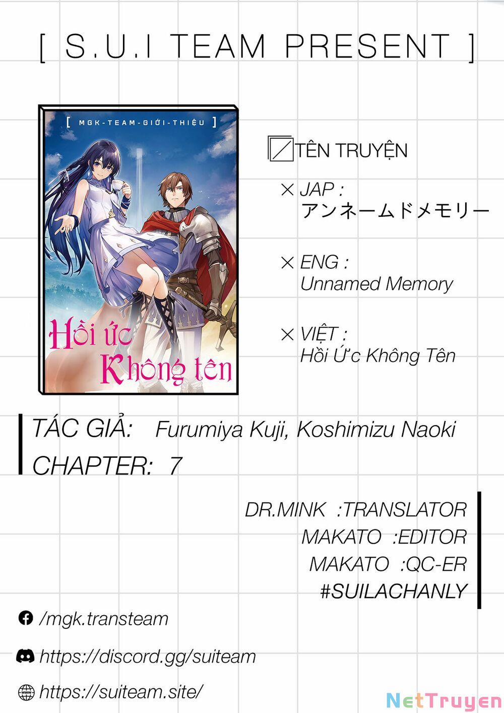 Hồi Ức Không Tên 7 trang 0