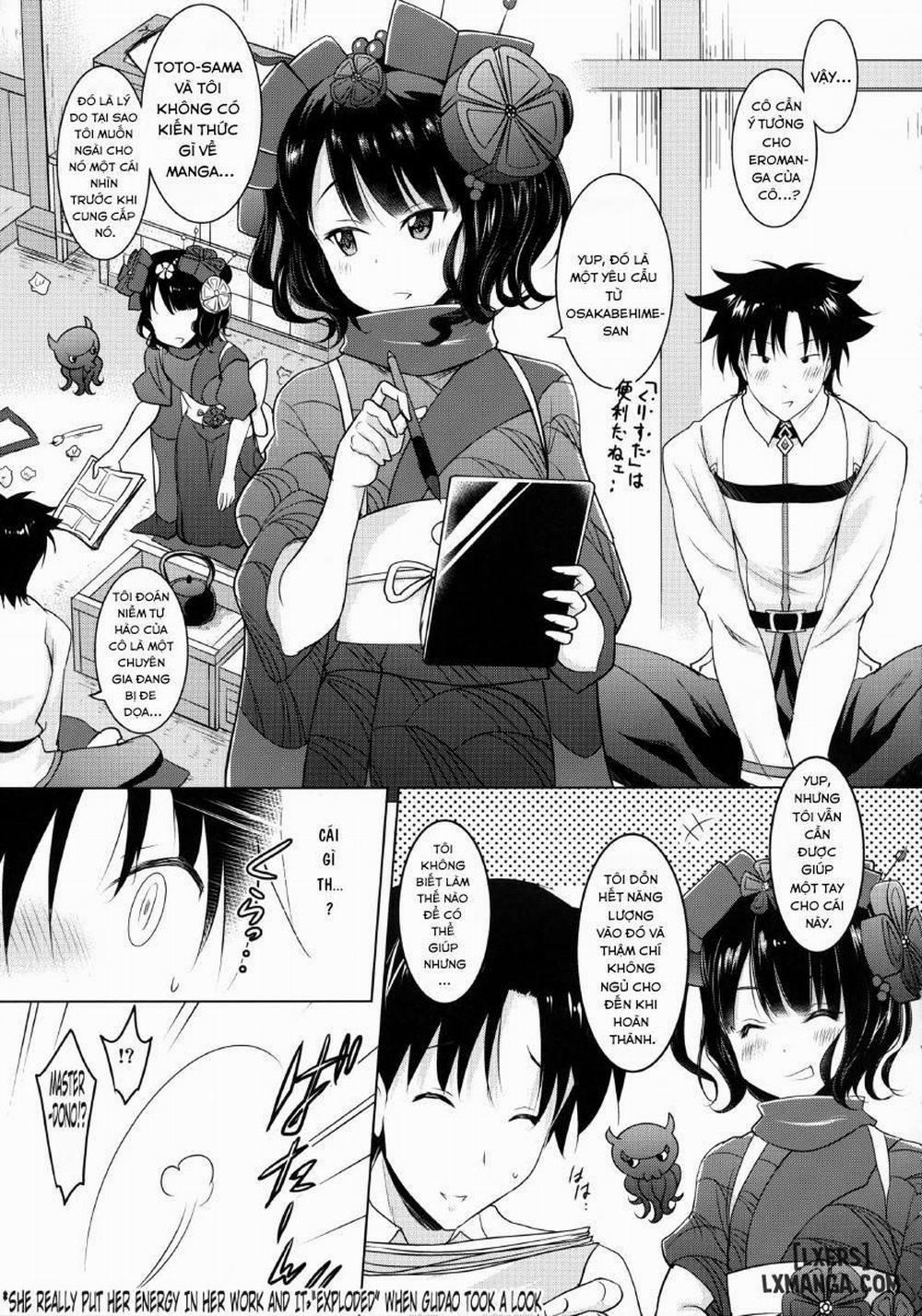 Hokusai-Chan Ga Okuchi De Teinei Ni Oneshot trang 1