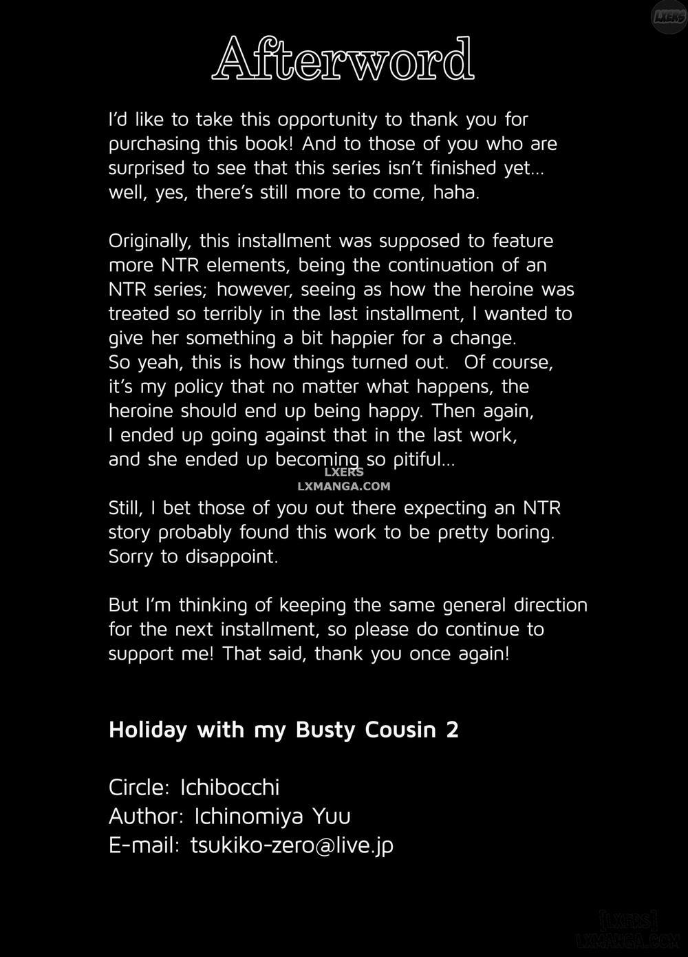 Holiday with My Busty Cousin 2 trang 20