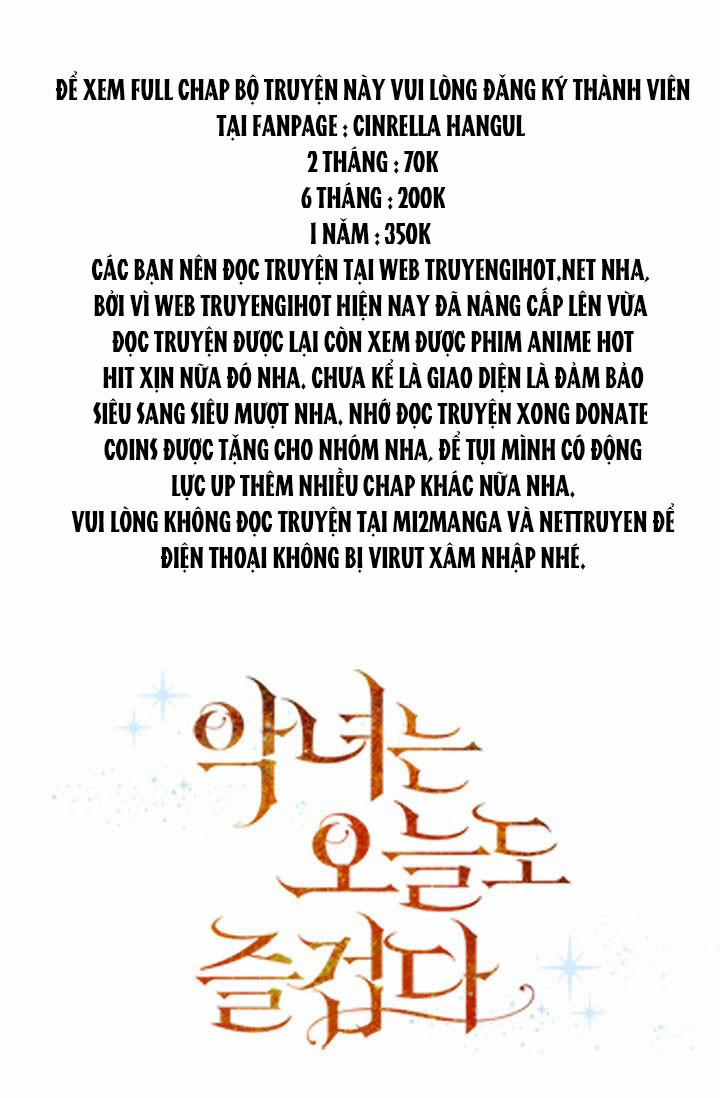 Hôm Nay Ác Nữ Cũng Thấy Vui 35 trang 0