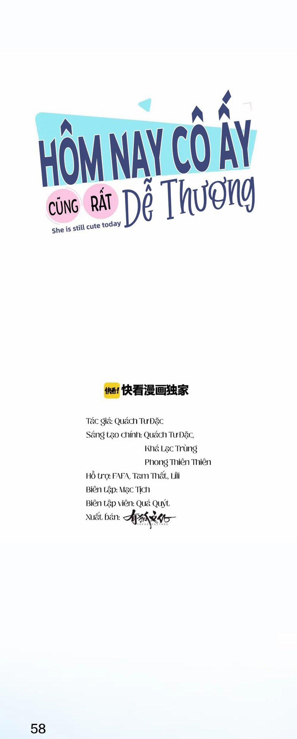 Hôm nay cô ấy cũng rất dễ thương 17 trang 0