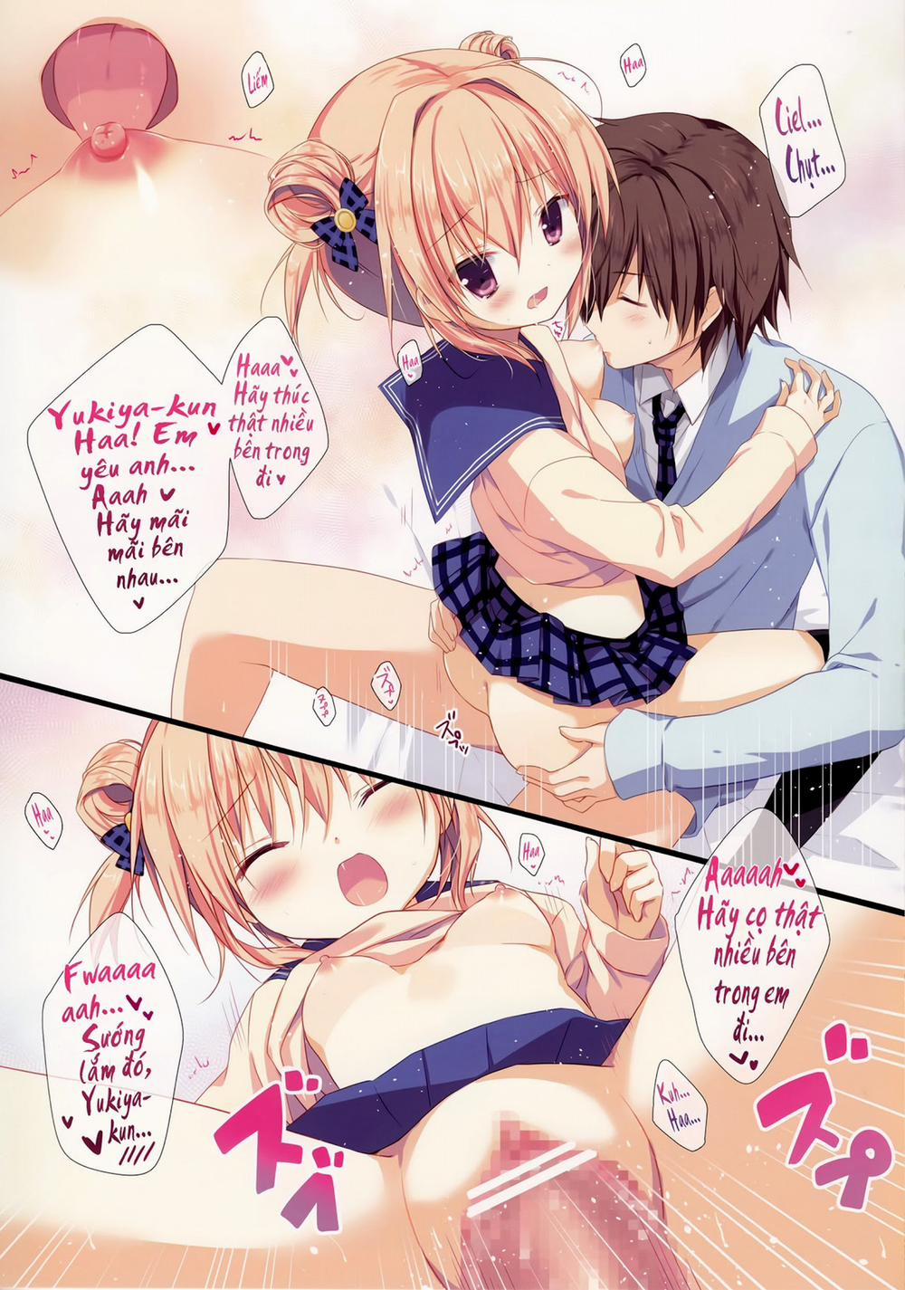 Hôm nay, em sẽ tốt nghiệp làm em gái của người địa cầu. Oneshot trang 14