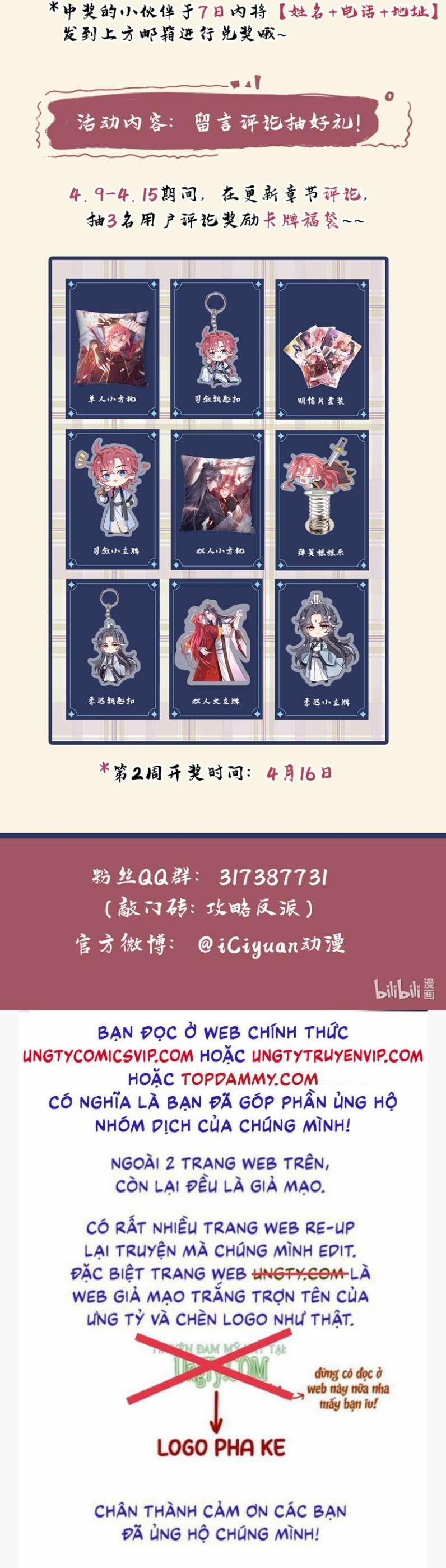 Hôm Nay Lại Lấy Mạng Công Lược Phản Diện 19 trang 31