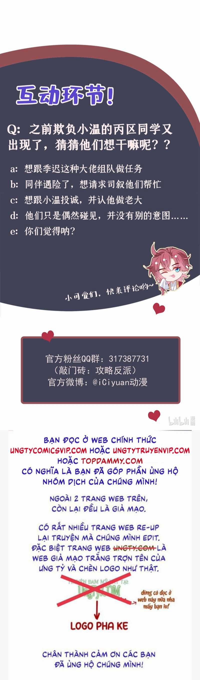 Hôm Nay Lại Lấy Mạng Công Lược Phản Diện 53 trang 31