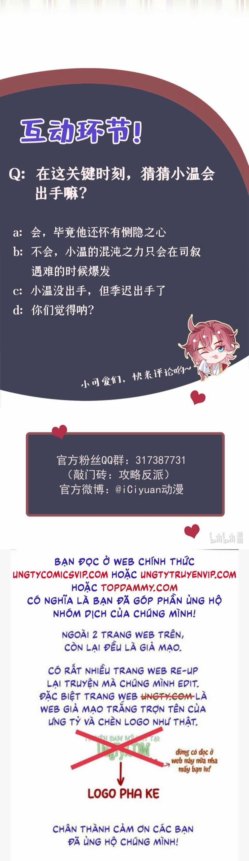 Hôm Nay Lại Lấy Mạng Công Lược Phản Diện 54 trang 40