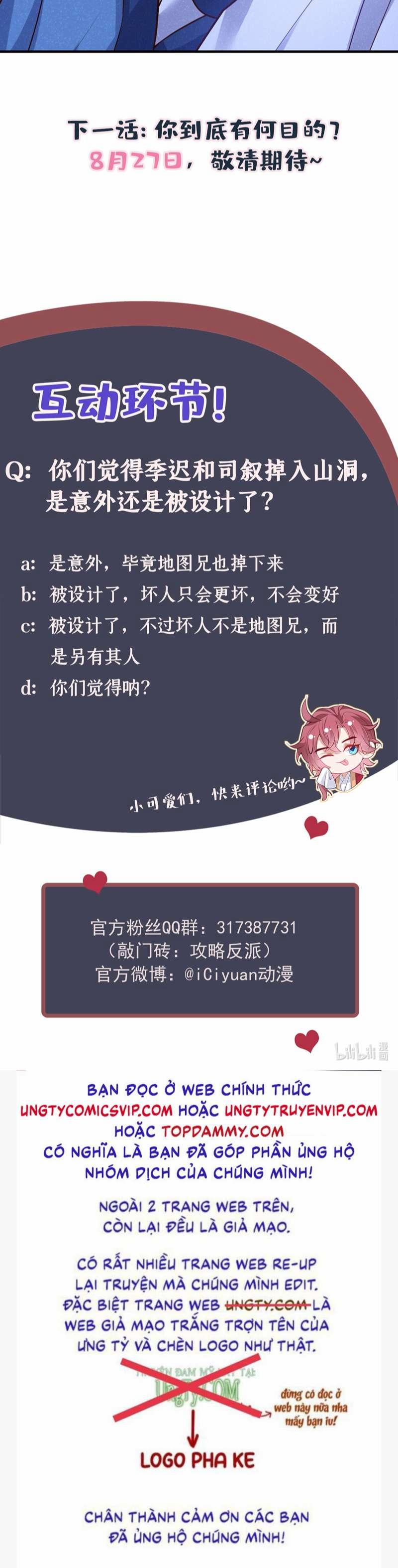 Hôm Nay Lại Lấy Mạng Công Lược Phản Diện 55 trang 31