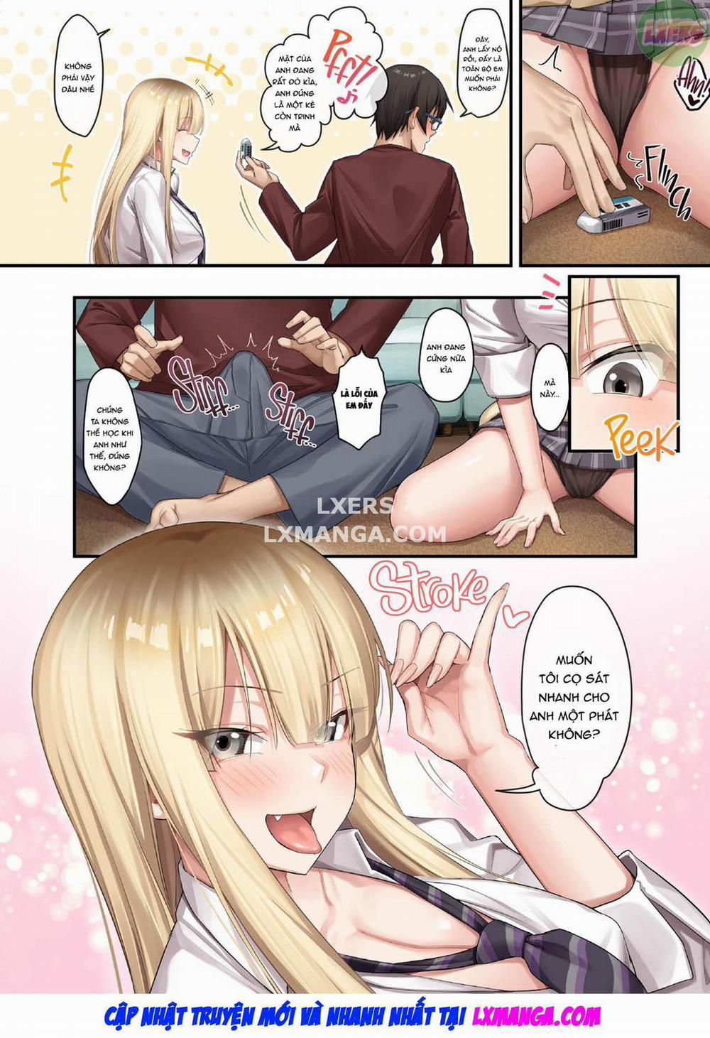 Home Lessons With Sexy Gyarus 1 trang 25