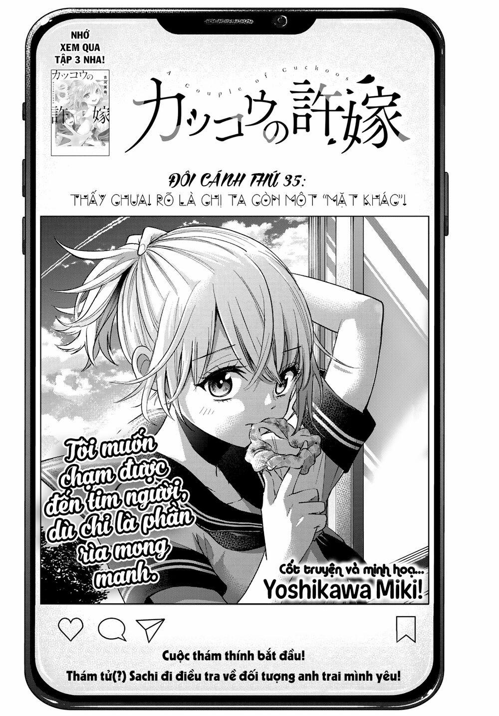 Hôn Thê Cúc Cu 35 trang 3