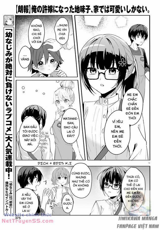 Hôn Thê Nhạt Nhẽo Của Tôi Chỉ Đáng Yêu Khi Ở Nhà 11 trang 18