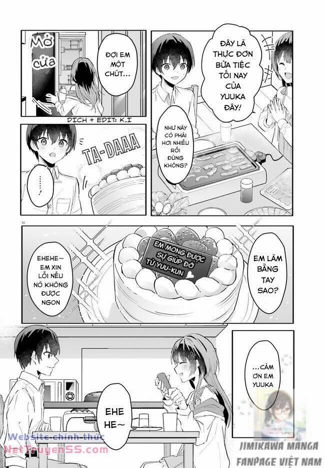 Hôn Thê Nhạt Nhẽo Của Tôi Chỉ Đáng Yêu Khi Ở Nhà 12 trang 15