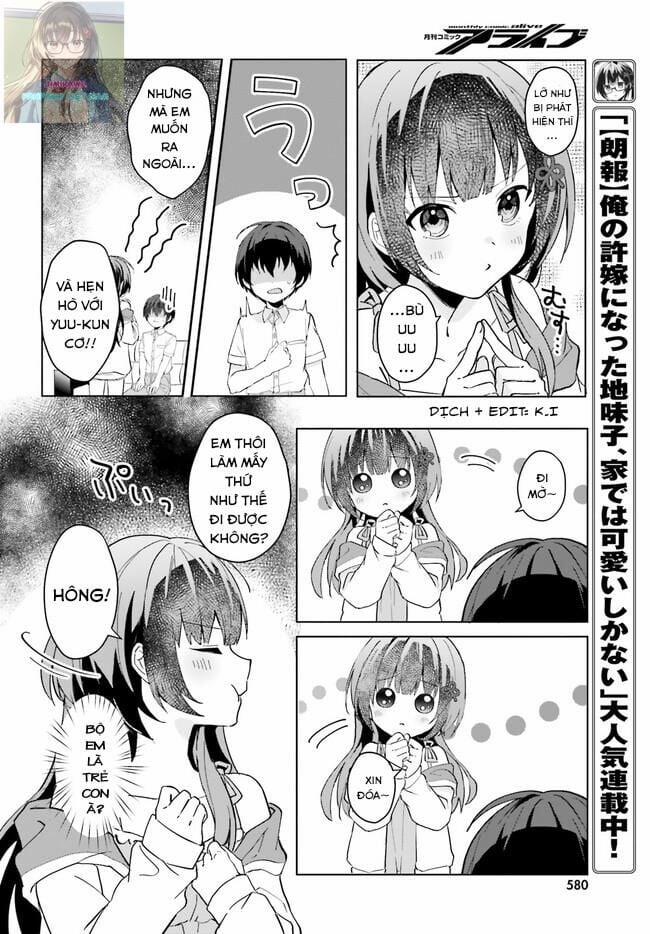 Hôn Thê Nhạt Nhẽo Của Tôi Chỉ Đáng Yêu Khi Ở Nhà 13 trang 12