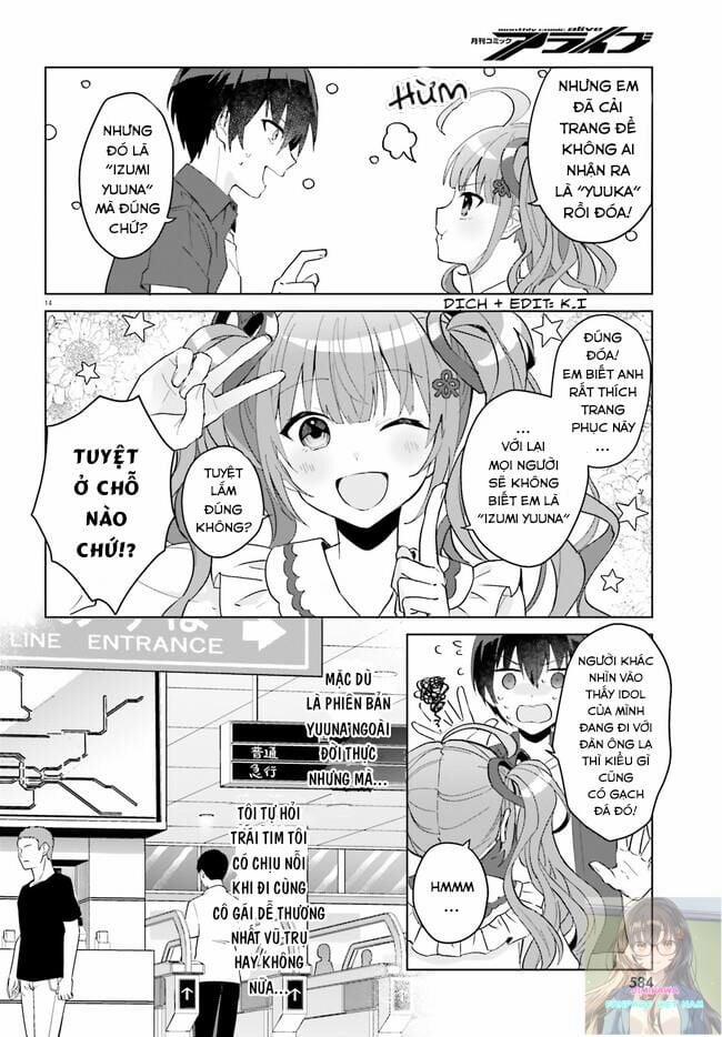 Hôn Thê Nhạt Nhẽo Của Tôi Chỉ Đáng Yêu Khi Ở Nhà 13 trang 16