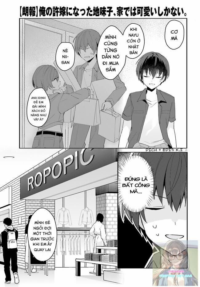 Hôn Thê Nhạt Nhẽo Của Tôi Chỉ Đáng Yêu Khi Ở Nhà 13 trang 23