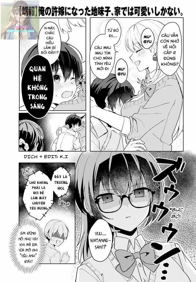 Hôn Thê Nhạt Nhẽo Của Tôi Chỉ Đáng Yêu Khi Ở Nhà 13 trang 5