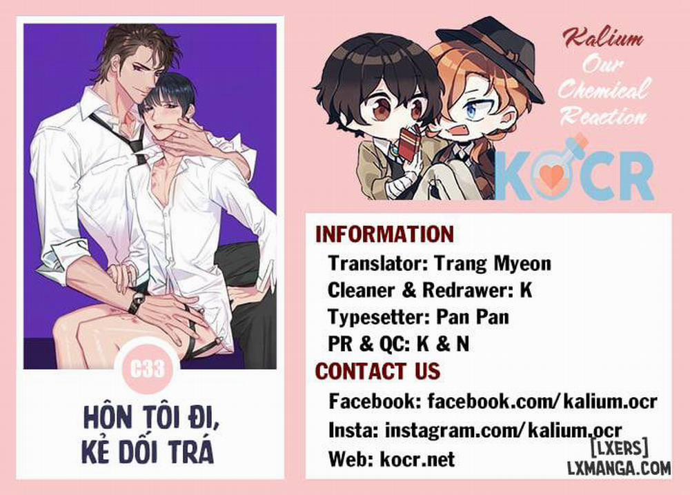 Hôn tôi đi, kẻ dối trá 33 trang 11