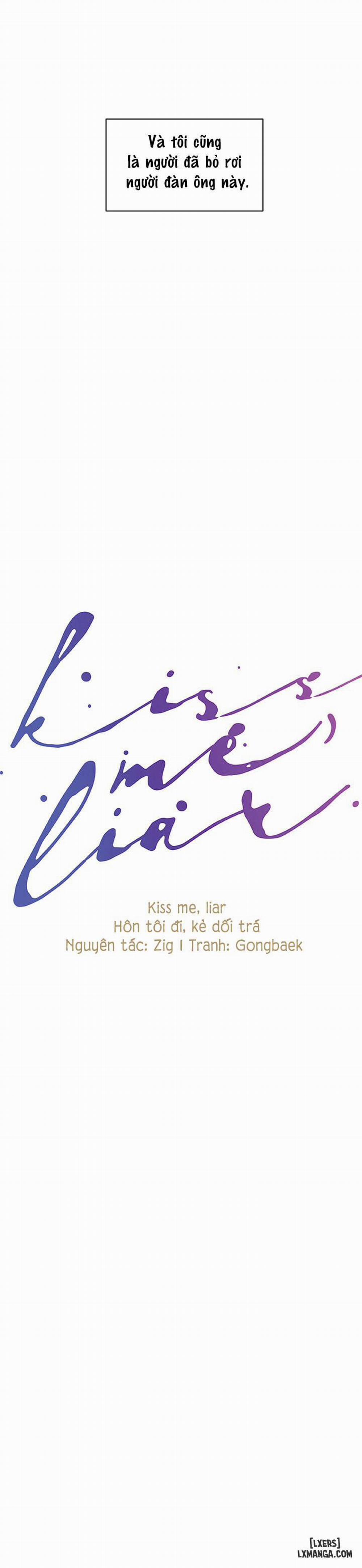 Hôn tôi đi, kẻ dối trá 34 trang 12