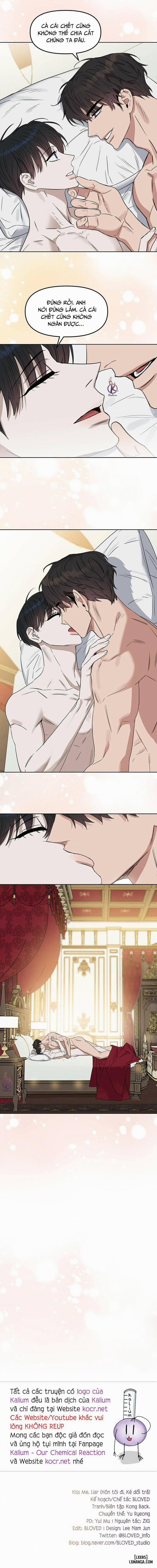 Hôn tôi đi, kẻ dối trá Ngoại truyện 31 trang 10