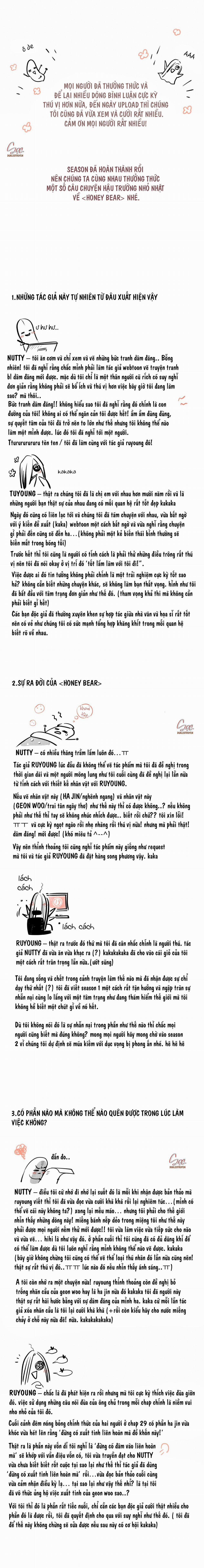 Honey Bear 30.1 HẬU KÌ SS1 trang 3