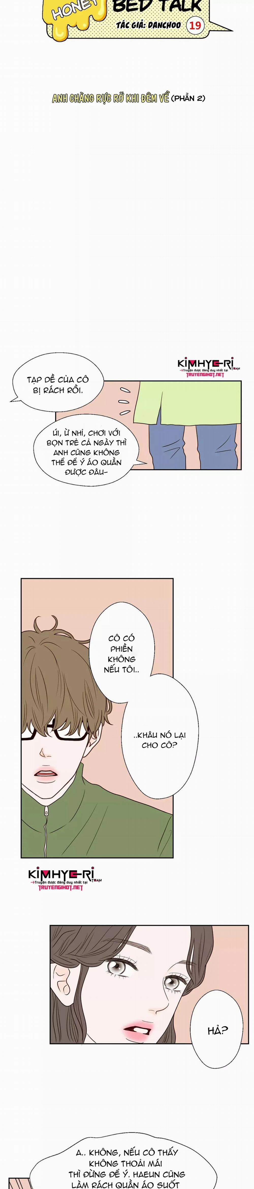 Honey Bed Talk 23 trang 2