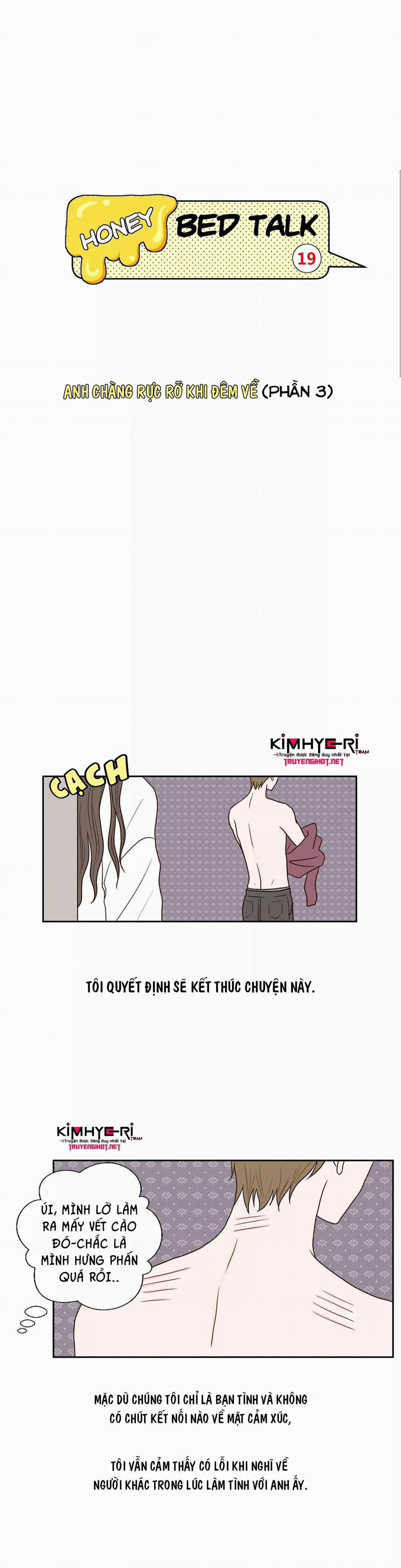 Honey Bed Talk 24 trang 1