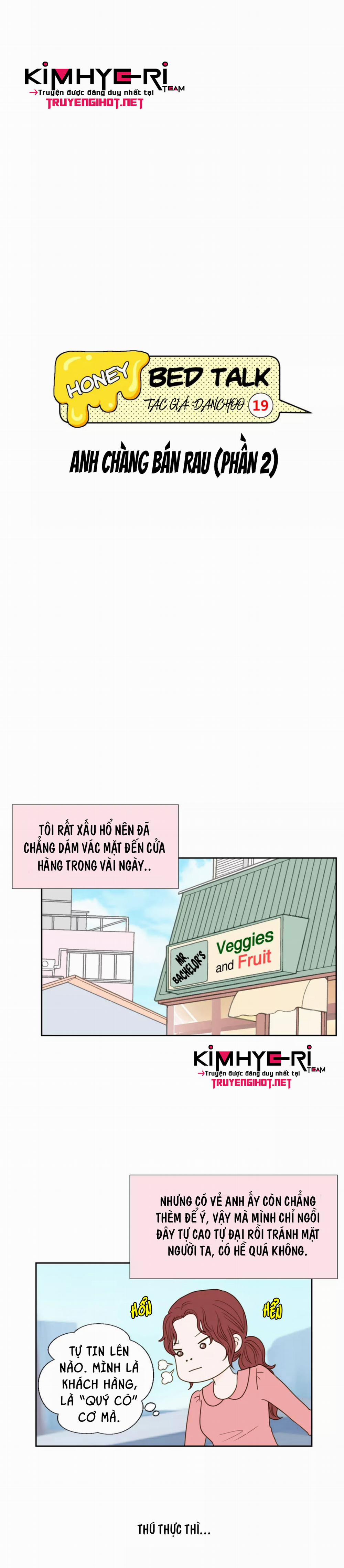 Honey Bed Talk 44 trang 4