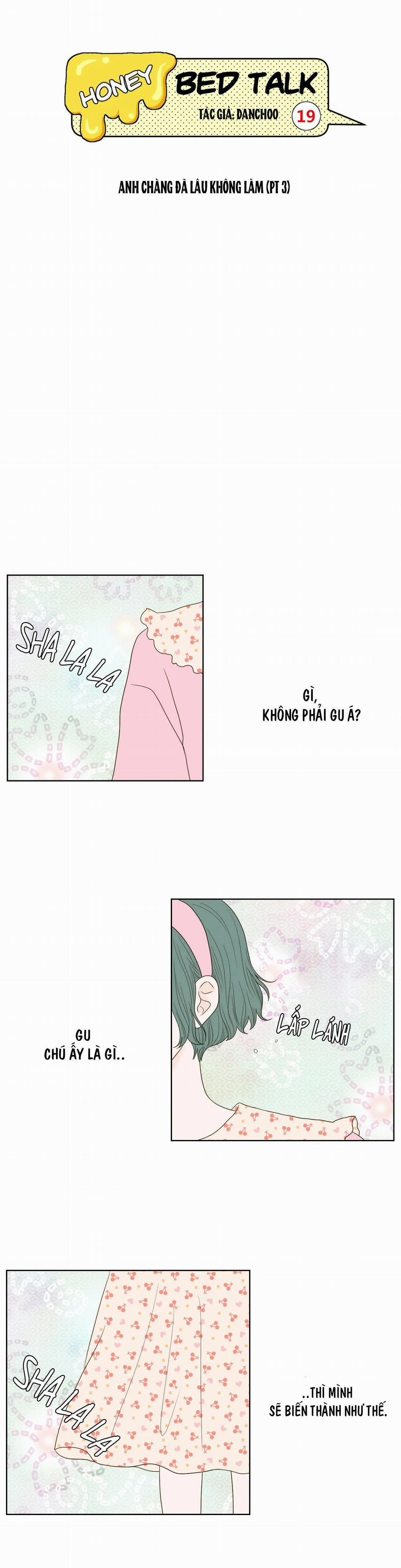 Honey Bed Talk 52 trang 3
