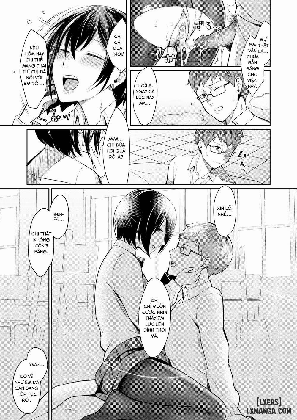Honto no Kanojo wa Kakiarawasenai Oneshot trang 18