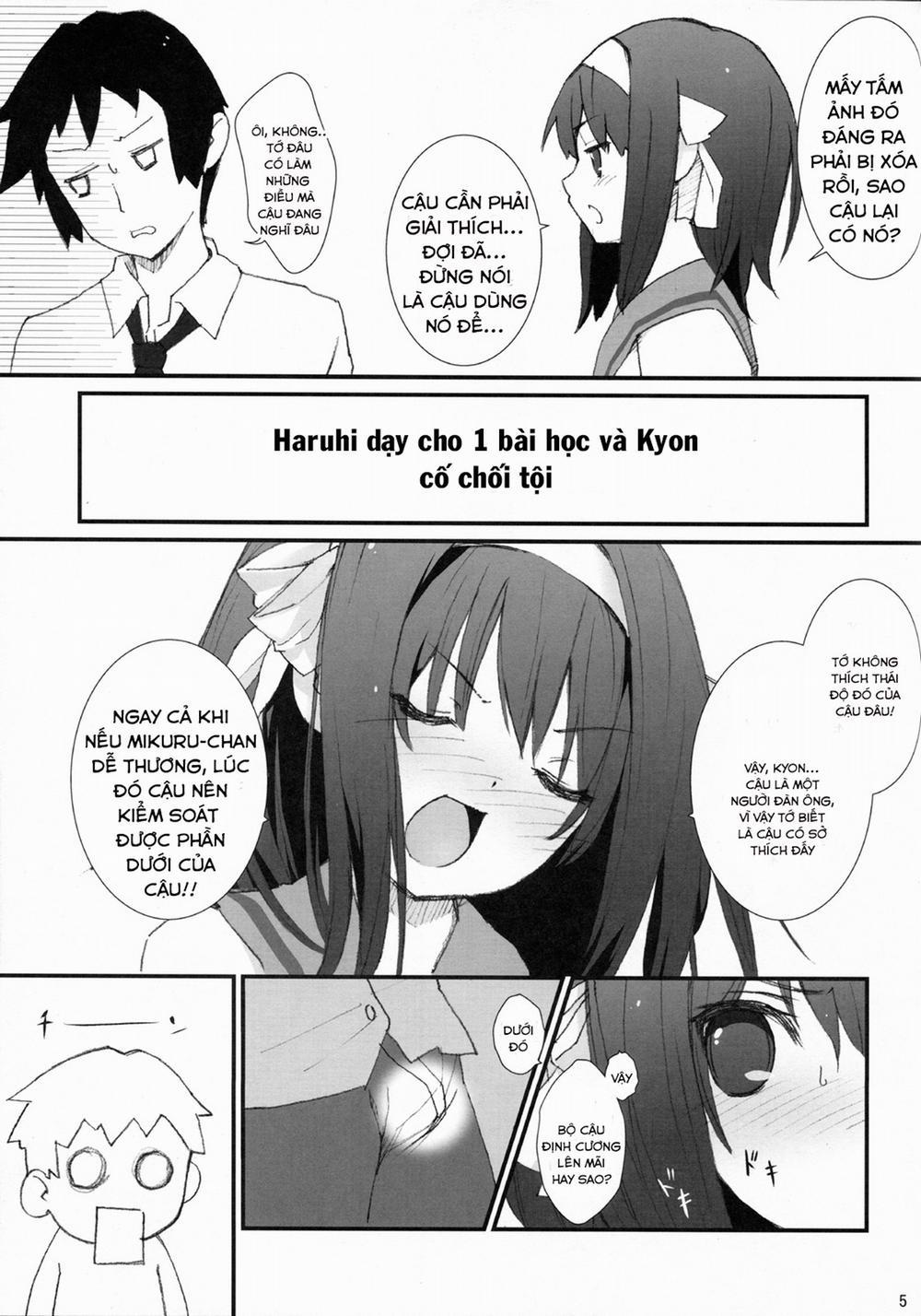 Honto wa Okotteru no yo! Baka... (Suzumiya Haruhi no Yuuutsu) Oneshot trang 3