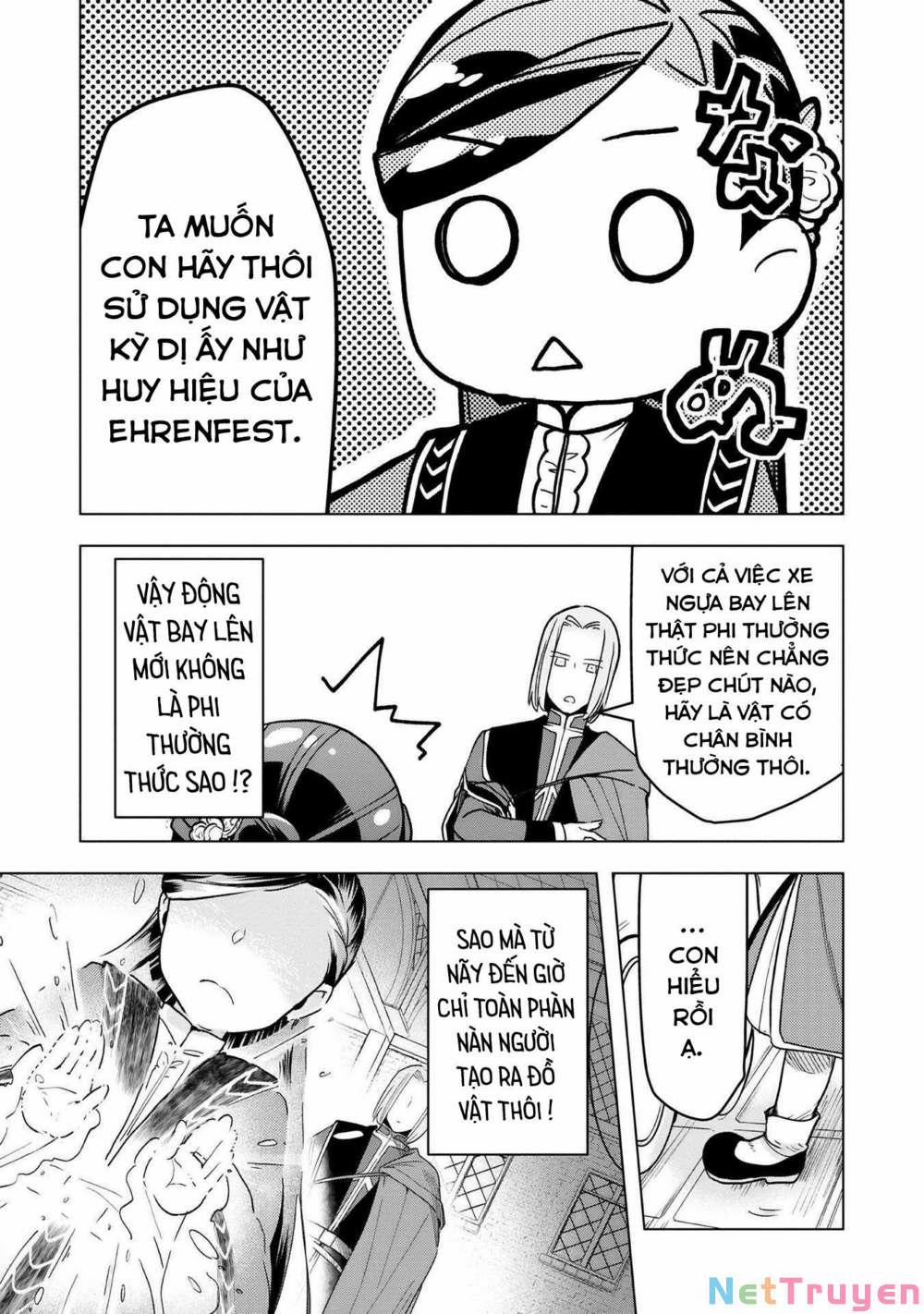 Honzuki No Gekokujou : Dai 3-Bu Ryouchi Ni Hon O Hirogeyou ! 0 Sự ra đời của một kỵ thú trang 21